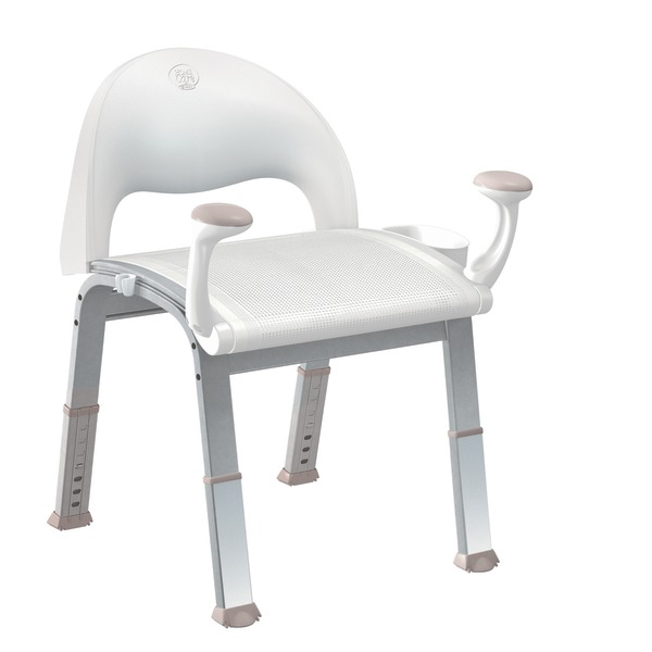 Moen DN7100 Creative Specialties Home Care Premium Shower Chair - Glacier
